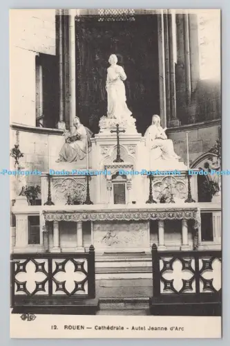 R805040 Rouen. Kathedrale. Autel Jeanne d Arc. E. L. D. Marcel Raitre