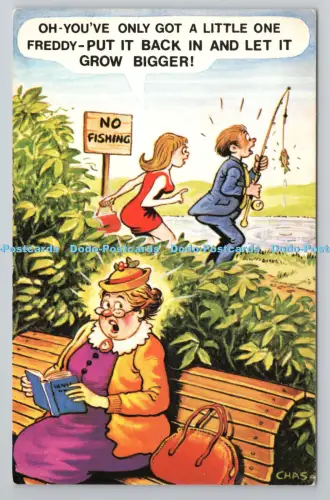 R806628 Oh Sie haben nur eine kleine. Bamforth. Holmfirth. Yorkshire. Comic S