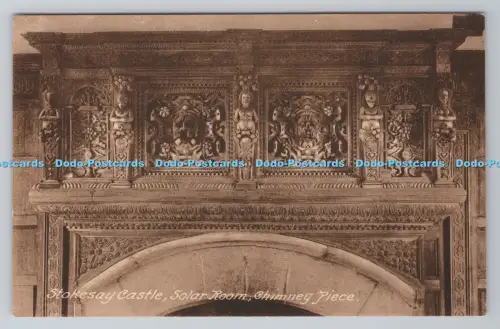 R805044 Stokesay Castle. Solarraum. Schornsteinstück. F. Frith. Reigate. Nr. 62495