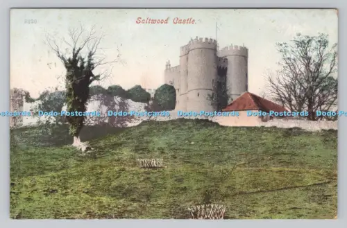 R808353 Saltwood Castle. PM. Folkestone. 1906
