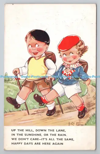 R806633 Up the Hill. Down the Lane. The Regent Publishing. London. Nr. 543. Kit