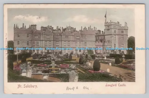 R808360 Nr. Salisbury. Longford Castle. Die Schraubenschlüssel-Serie. 1904