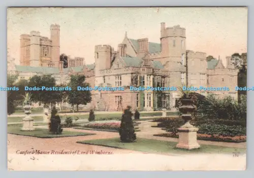R808363 Wimbonre. Canford Manor Residence of Lord. 1904