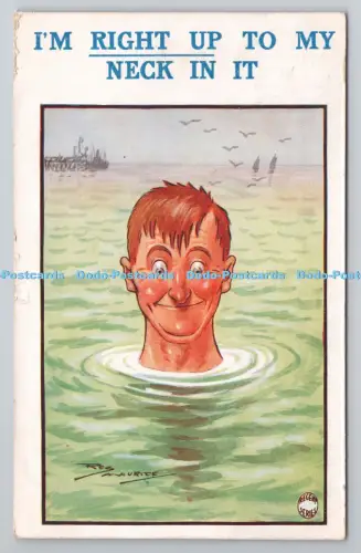 R806642 Ich bin bis zum Hals drin. Der Regent. London. Rez Maurice. PM. Folk