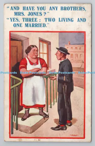 R806643 und haben Sie alle Brüder. Mrs. Jones. X.L. Serie. London. Nr. 1089. P