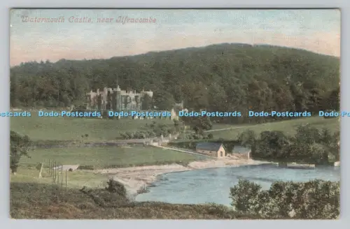 R808369 Watermouth Castle in der Nähe von Ilfracombe. Valentine Serie