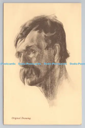 R806657 Mannporträt. Bakteriologischer Bericht über Glaxo-Probe. A. Norman Leemi