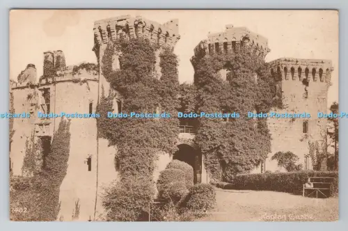 R805073 Raglan Castle. A. J. H. Pease. Monmouth