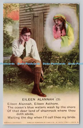 R808382 Eileen Alaanah. Bamforth. Holmfirth. England. New York. Serie. Nr. 4836