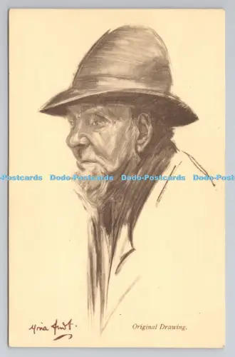 R806660 Ein Mann Porträt. Glaxo. Mina Arndt