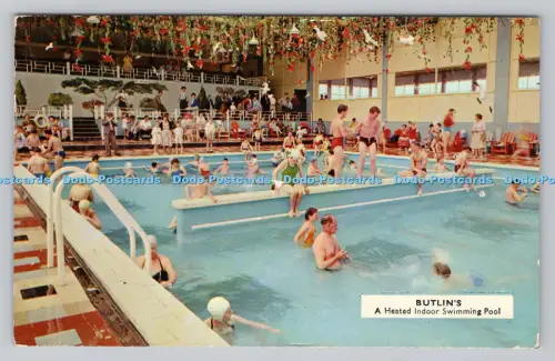 R810446 Butlin. Ein beheiztes Hallenbad. RP. PM. Bognor Regis. 1962