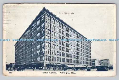 R808388 Winnipeg. Mann. Eaton Store. Neuheit Mfg. und Art. 1921