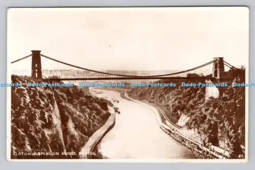 R810448 Bristol. Clifton Hängebrücke. RP. 1957