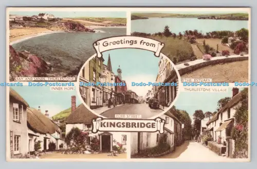 R810451 Grüße aus Kingsbridge. Fore Street. Multi View