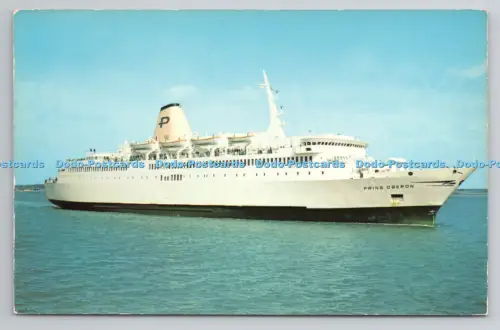 R806668 Prins Oberon. Harwich Bremerhaven. F. W. Pawsey. Ipswich