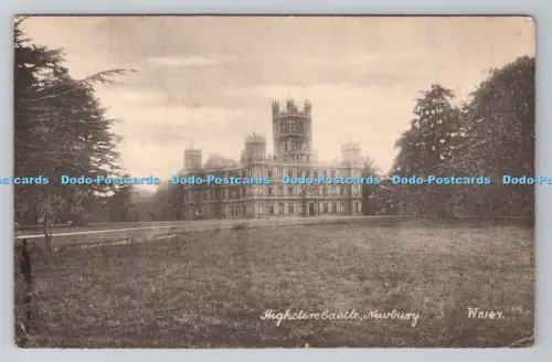 R805086 Newbury. Highclere Castle. Serie Wyndham. PM. London. 1909