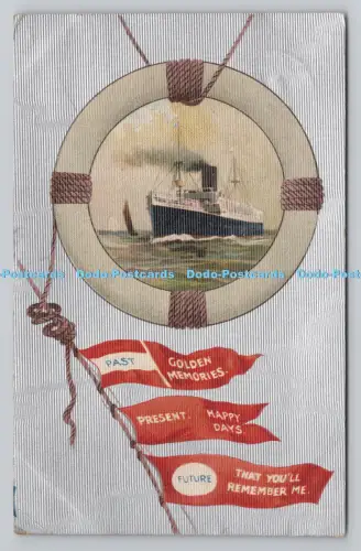 R808397 Golden Meories. B. B. London. PM. Plymouth. 1908