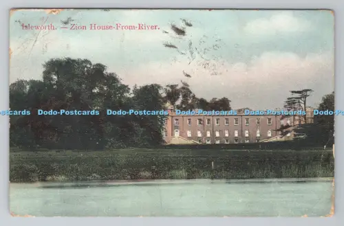 R805089 Isleworth. Zion House From River. Die Sammler. London. Die Mercury Se