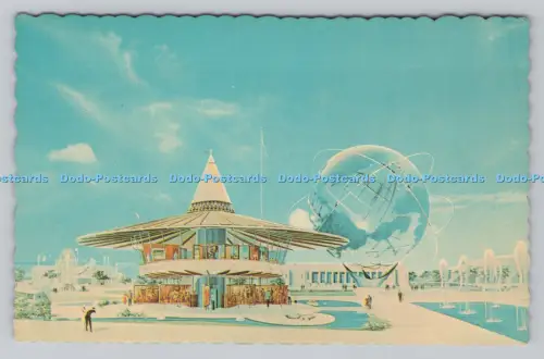 R810465 Der philippinische Pavillon. New York World Fair. Manhattan Postkarte. Offic