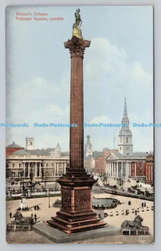 R808406 London. Trafalgar Square. Nelson Säule