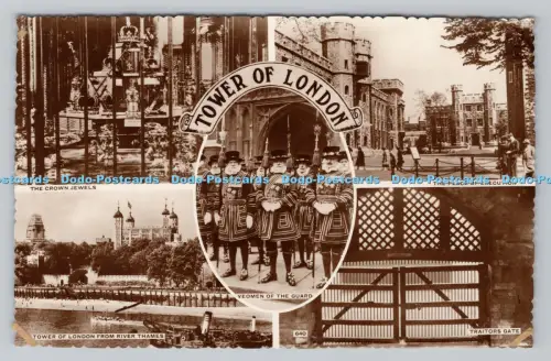 R808415 Tower of London. Yeomen der Garde. RP. Multi View