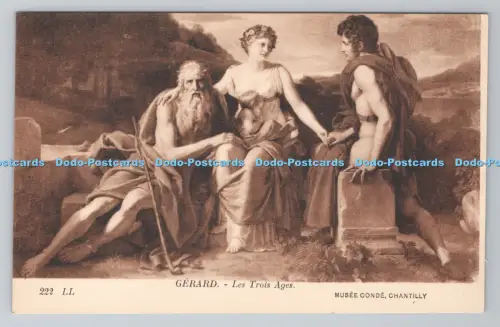 R805110 Chantilly. Musee Conde. Les Trois Ages. Gerard. LL. 222. Levy et Neurdei