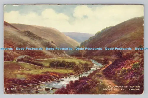 R808427 Exmoor. Badgworthy Water Doone Valley. Valentinstag. Kunstfarbe. Brian Gera
