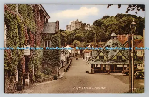 R805126 Dunster. High Street. Blackmore Photograph Minehead