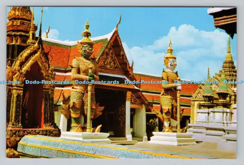 R810492 Bangkok. Smaragd Buddha Tempel. Auf dem Gelände des Wat Phra Keo. Phor