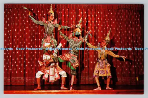 R810493 Khon. Ein Maskenspiel. Klassischer Thai Tanz. Phornthip Phatana