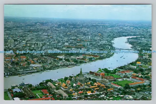 R810495 Blick auf den Großraum Bangkok. Hauptstadt von Thailand. Entnommen aus Flugzeugen