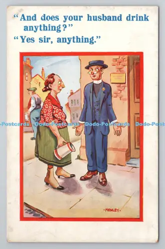 R806713 und trinkt Ihr Mann etwas. X.L. Serie. London. Henley