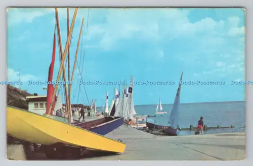 R805133 Holland on Sea. The Haven. Ein Galachrom. Küstenkarten. PM. Clacton auf S