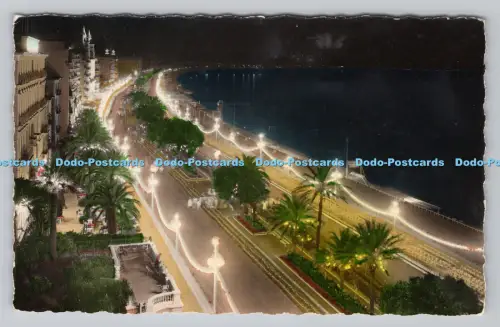 R810511 Nice La Nuit. Promenade des Anglais. L. Gilletta