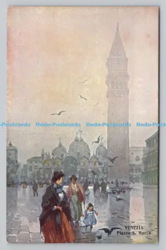 R808455 Venezia. Piazza S. Marco. A. Scrocchi. Milano