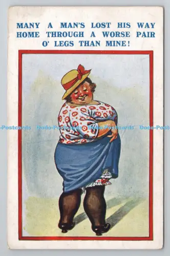 R806735 So mancher Mann verlor seinen Weg nach Hause durch ein schlimmeres Paar Beine als meines. Th