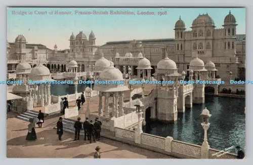 R808458 London. Franco British Exhibition. Brücke vor Ehrengericht. Valentine