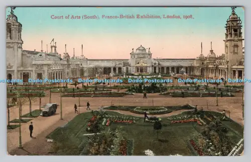 R808460 London. Franco British Exhibition. Court of Arts. Süden. Valentine