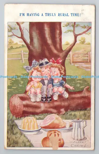 R806737 Ich habe eine wirklich ländliche Zeit. Serie Valentine. Albert Carne