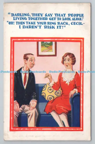 R806747 Liebling, sie sagen, dass Menschen, die zusammenleben, gleich aussehen. H.B. Lo