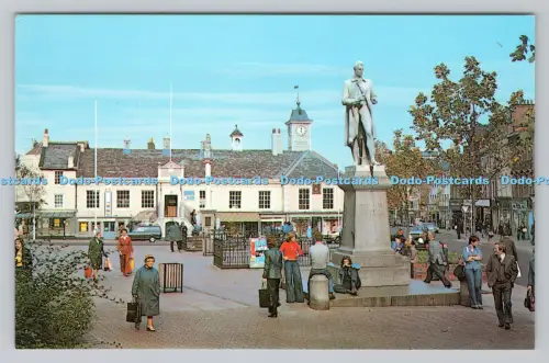 R810553 Carlisle. Stadtzentrum. Fotopräzision. St. Ives. Huntingdon. Farbmast