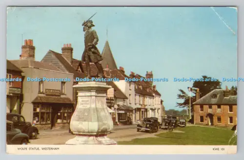 R806774 Westerham. Wolfe Statue. Jarrold. Norwich. England.RP