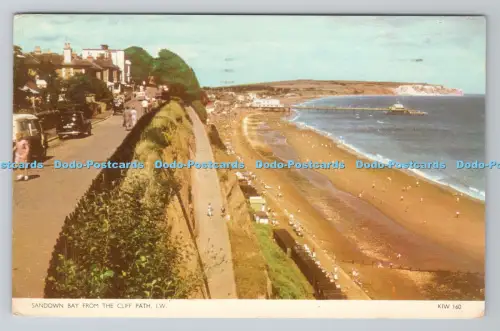 R806779 I. W. Sandown Bay vom Cliff Path. Nahe. Jarrold. RP. 1959