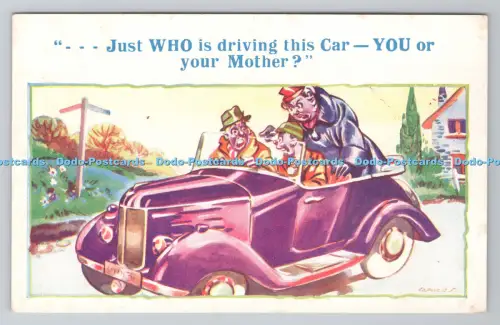 R805212 Nur wer dieses Auto fährt. Sie oder Ihre Mutter. Gesamtes britisches Produkt