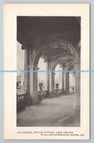 R806797 London. Franco British Exhibition. Colonnade British Applied Arts Palace