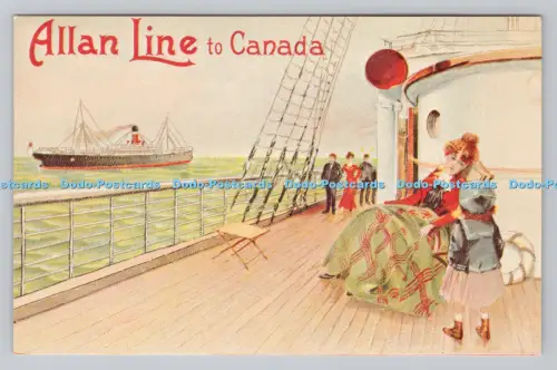 R808519 Allan Line nach Kanada. Trans Atlantic Research