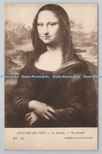 R806799 Paris. Musee du Louvre. Die Joconda. Leonard de Vinci. LL. 107