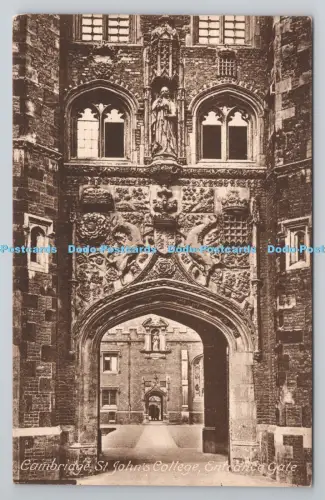 R805230 Cambridge. St. John College. Eingangstor. F. Frith. Reigate. Nr. 26453