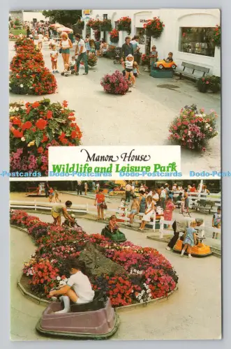 R810614 Herrenhaus. Wild- und Freizeitpark. Blumen-Display und Spielbereich. Ar