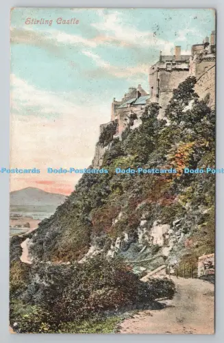 R805256 Stirling Castle. Serie Valentine. PM. Edinburgh. 1904